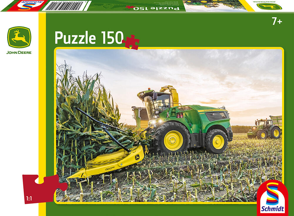 Puzzle John Deere řezačka 9900i, 150 dílků