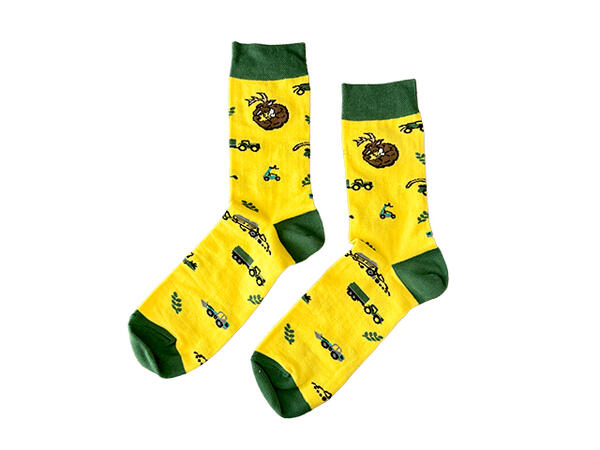 PONOŽKY JOHN DEERE JELEN SVALNATEC, ŽLUTÉ