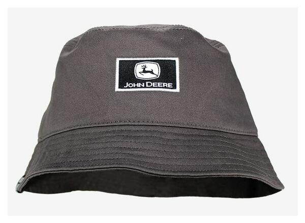 KLOBOUK JD TWILL BUCKET, ŠEDÝ