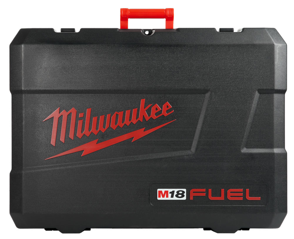 Úhlová bruska 125mm Milwaukee Fuel s kolébkovým spínačem - kufr na brusku a příslušenství