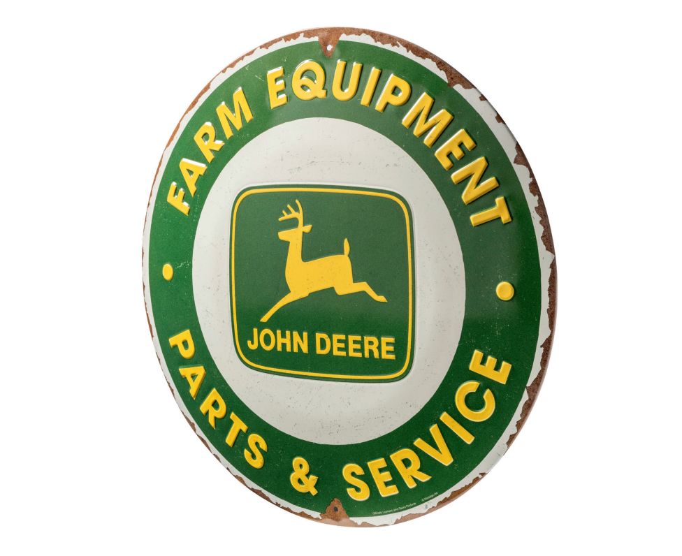 KULATA-REKLAMNI-CEDULE-JOHN-DEERE-FARM-EQUIPMENT-pohled-ze-strany.png