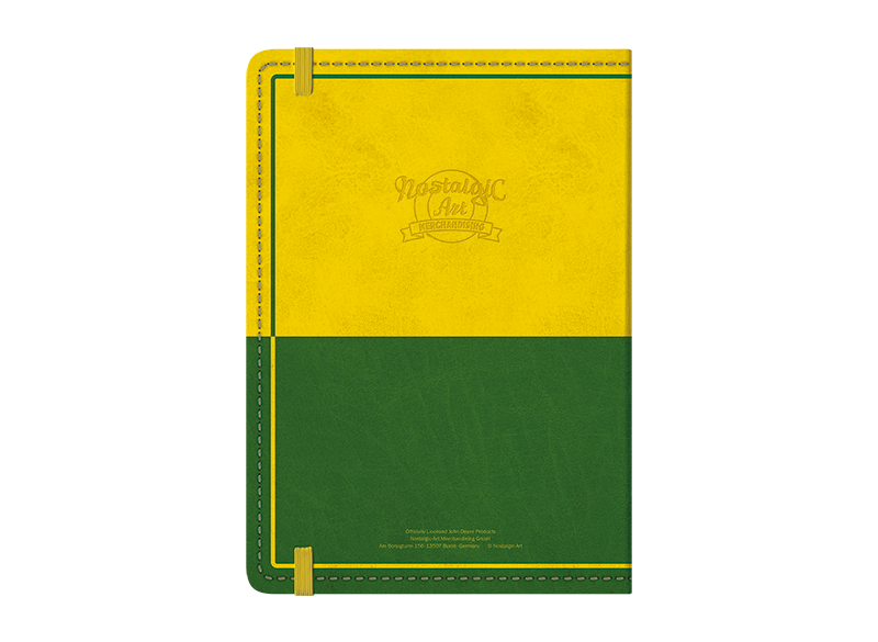 Zápisník John Deere Farmer´s Pocket Ledger - pohled zezadu