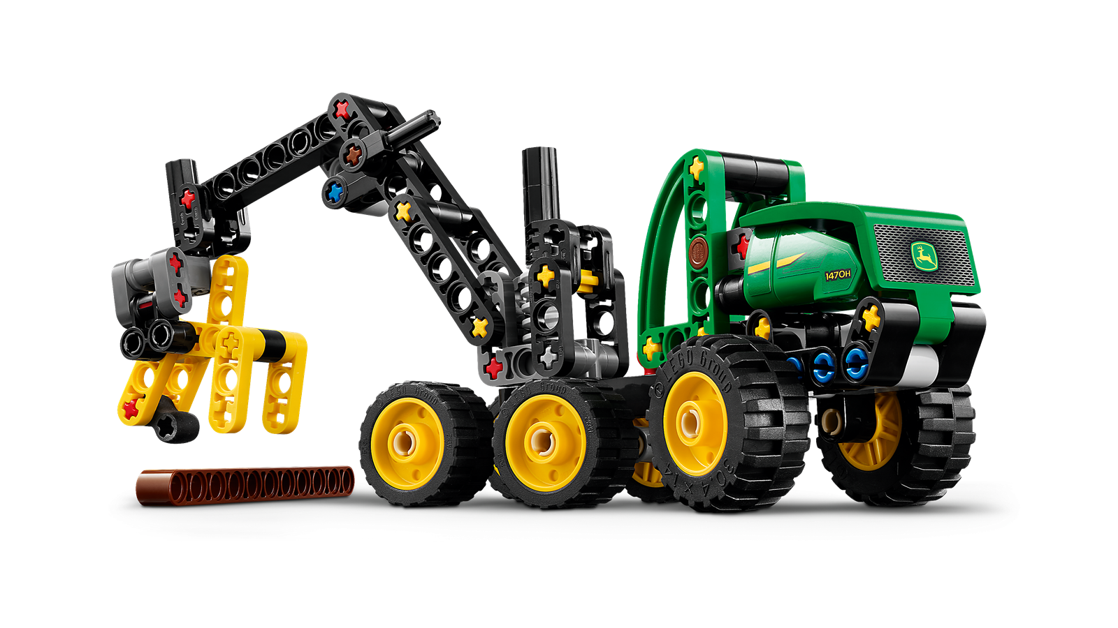 Lego Technic John Deere 1470H wheeled Harvester - hotová stavebnice