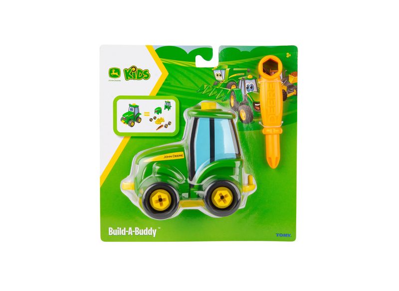 Hračka John Deere postavte Buddyho Johnyho - pohled na balení