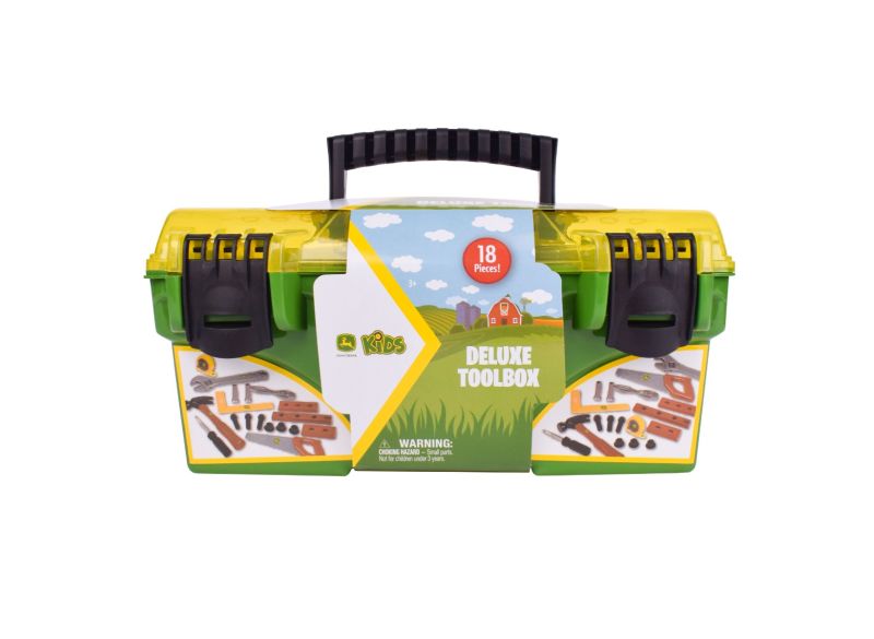 Hračka box s nářadím John Deere Deluxe - pohled na box