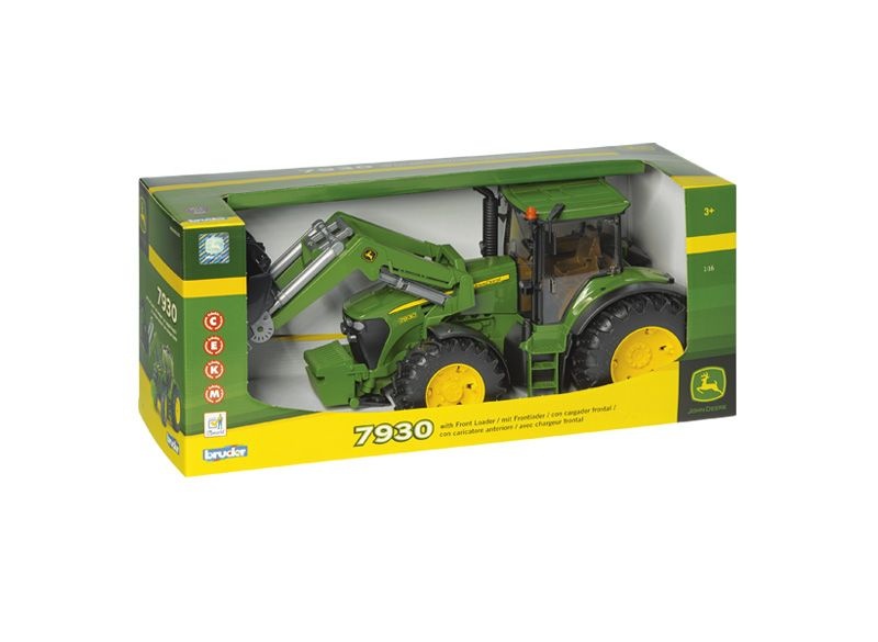 Model traktoru John Deere 7930 - pohled na balení