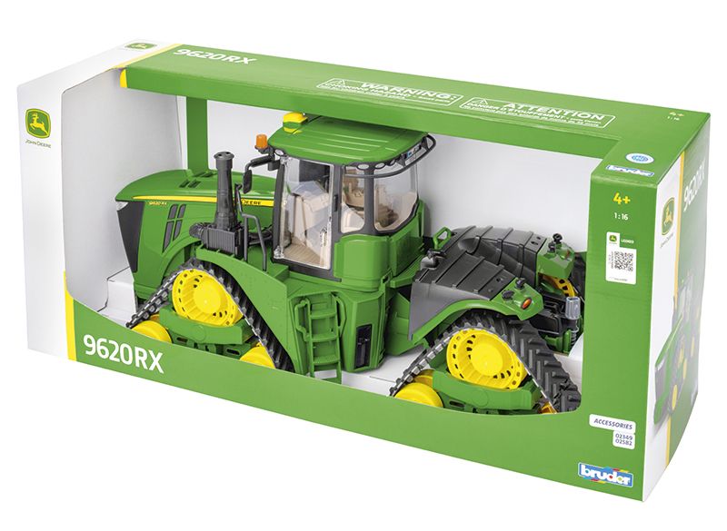 Model John Deere Traktor 9620RX 1:16 - balení zepředu