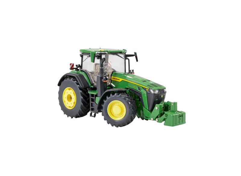 Model John Deere 8R 410 1:32 - pohled zepředu z boku