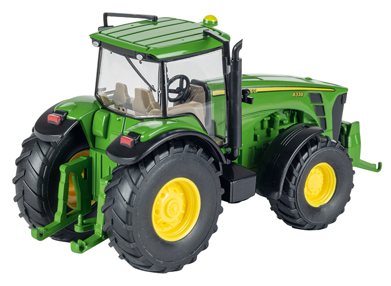 Model John Deere traktor 8330 1:87 - pohled zezadu