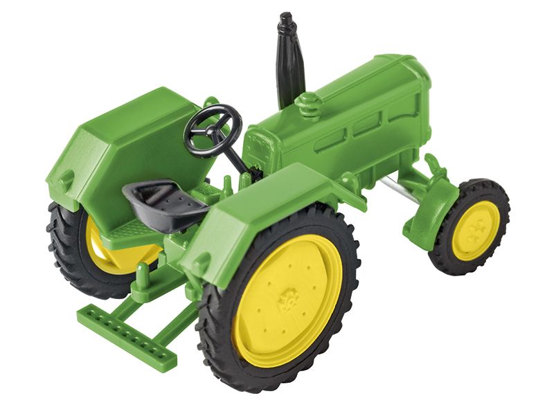 Model Lanz traktor John Deere 1:87 - pohled zezadu