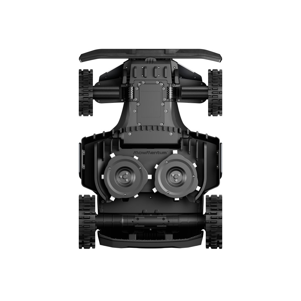 Robotická sekačka Segway Navimow X4 - pohled zespoda