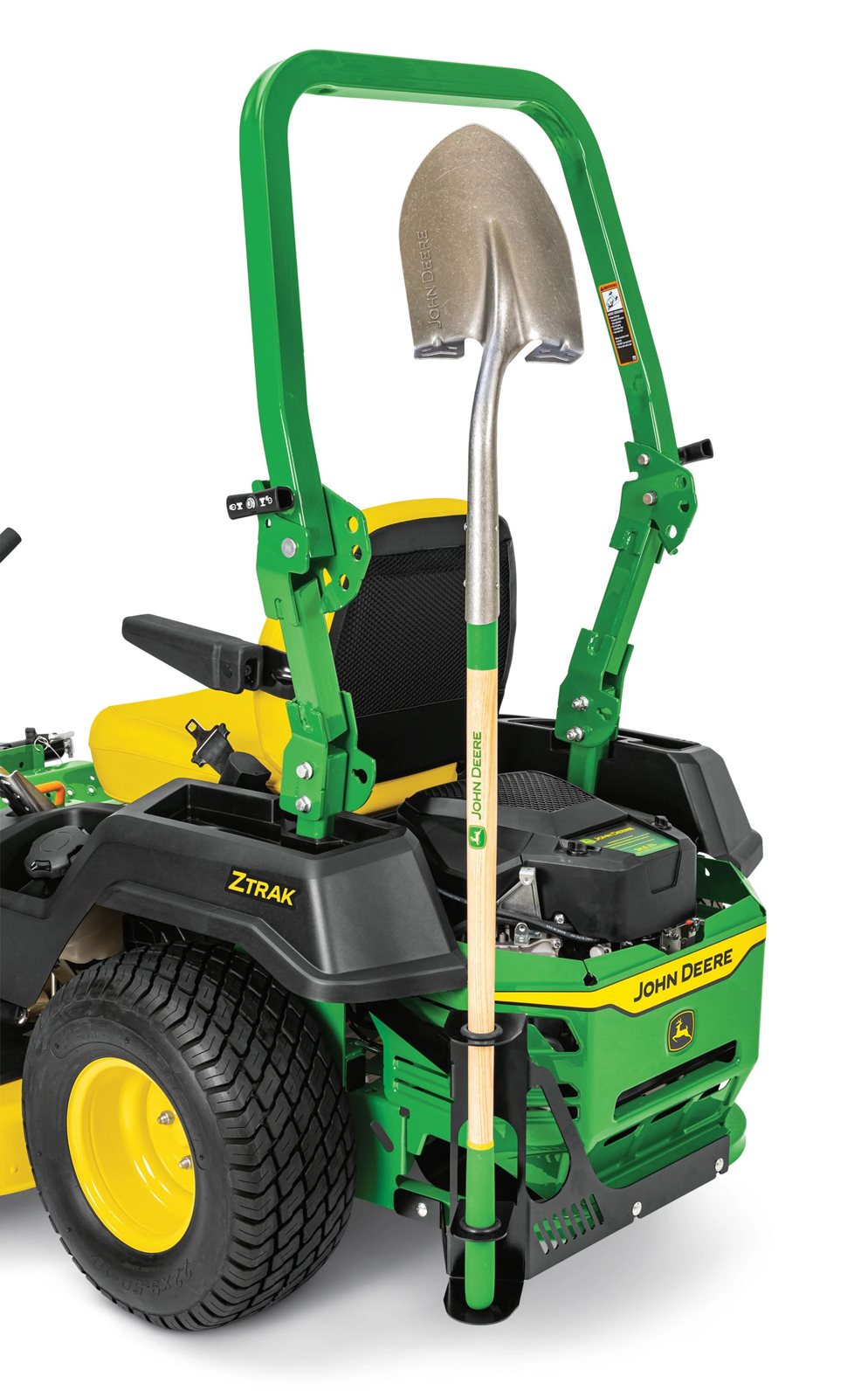 Žací stroj John Deere Z515E ZTRAK - držák na lopatu