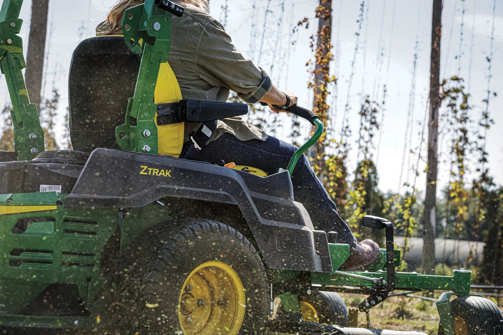 Žací stroj John Deere Z530M ZTRAK - maximální variabilita použití