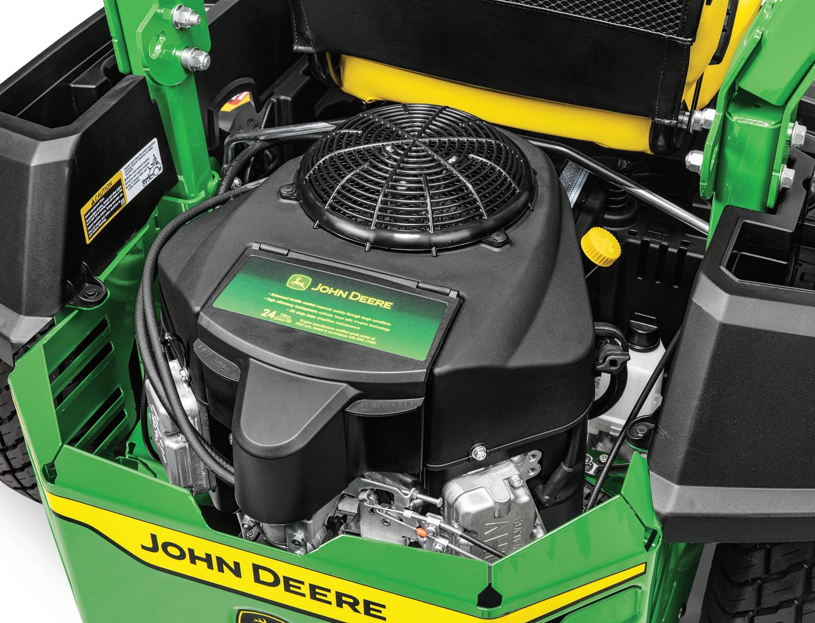 Žací stroj John Deere Z530M ZTRAK - detail motoru