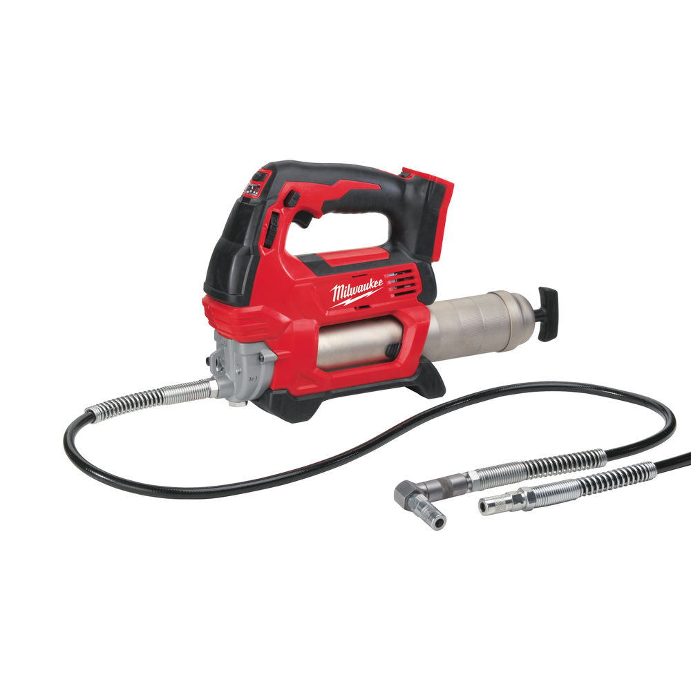 Mazací pistole Milwaukee M18 - pohled z boku