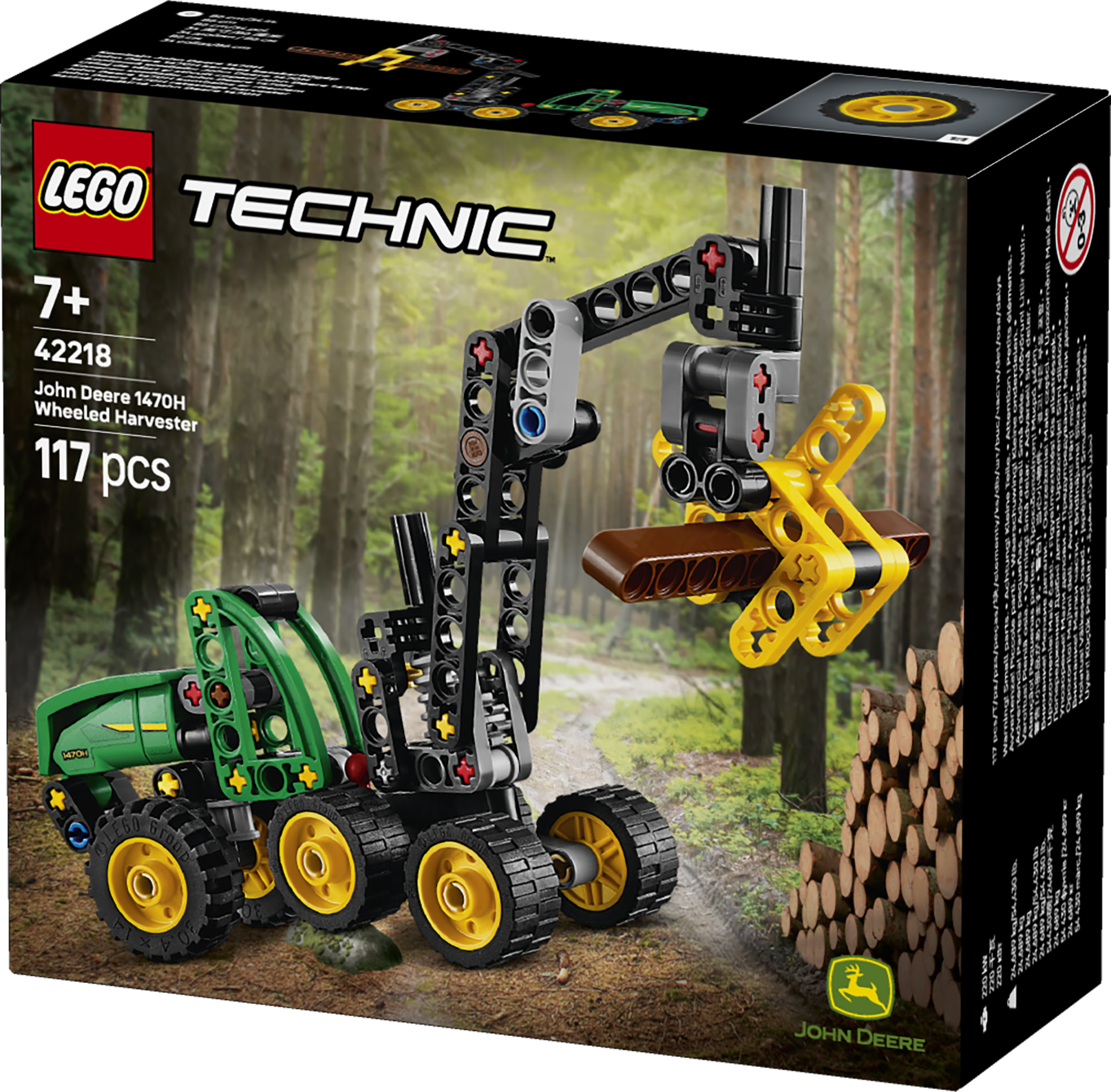 LEGO® TECHNIC JD 1470H WHEELED HARVESTER