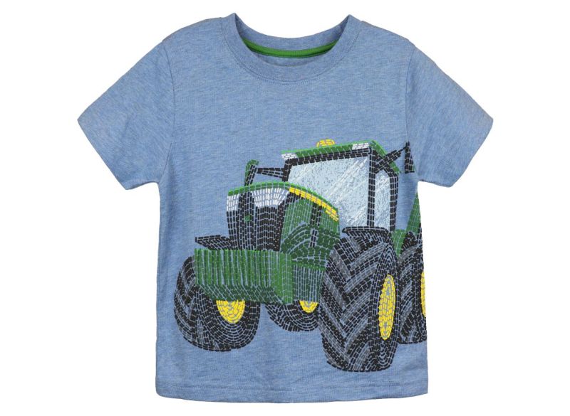 DĚTSKÉ TRIČKO JOHN DEERE HAY BALER, MODRÉ